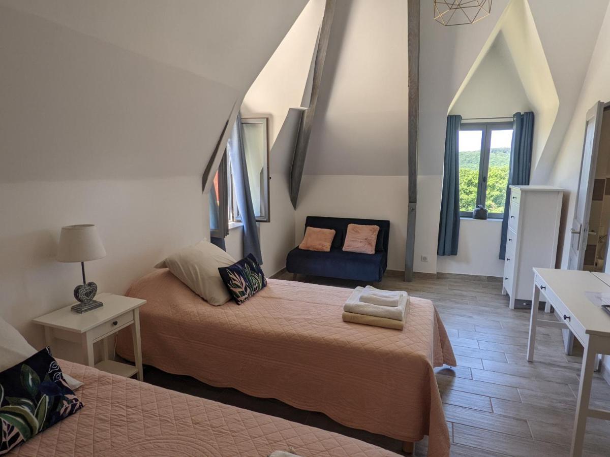 Bed and Breakfast Domaine De Fleurie Tursac Exterior foto